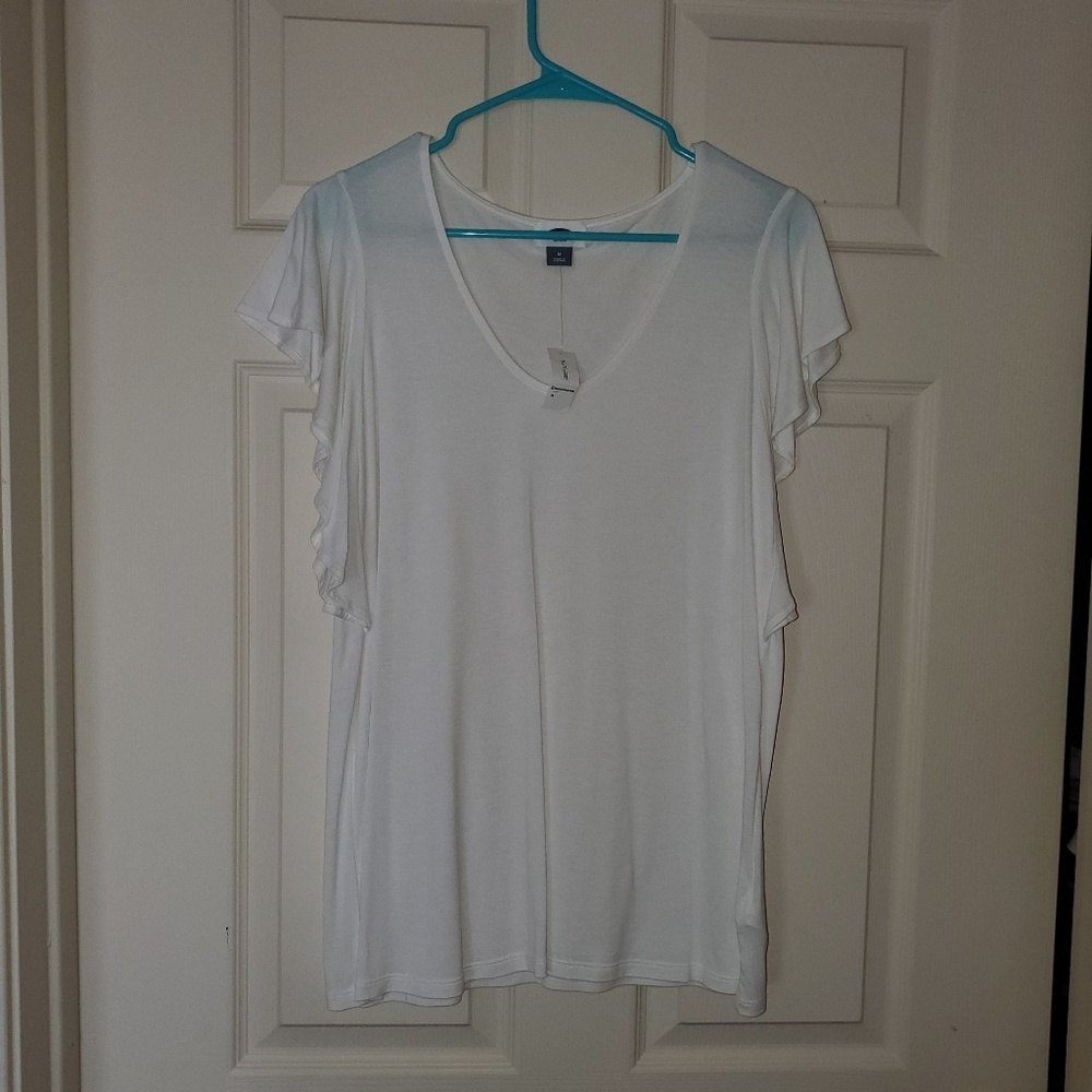 Old Navy ruffle sleeve top Medium